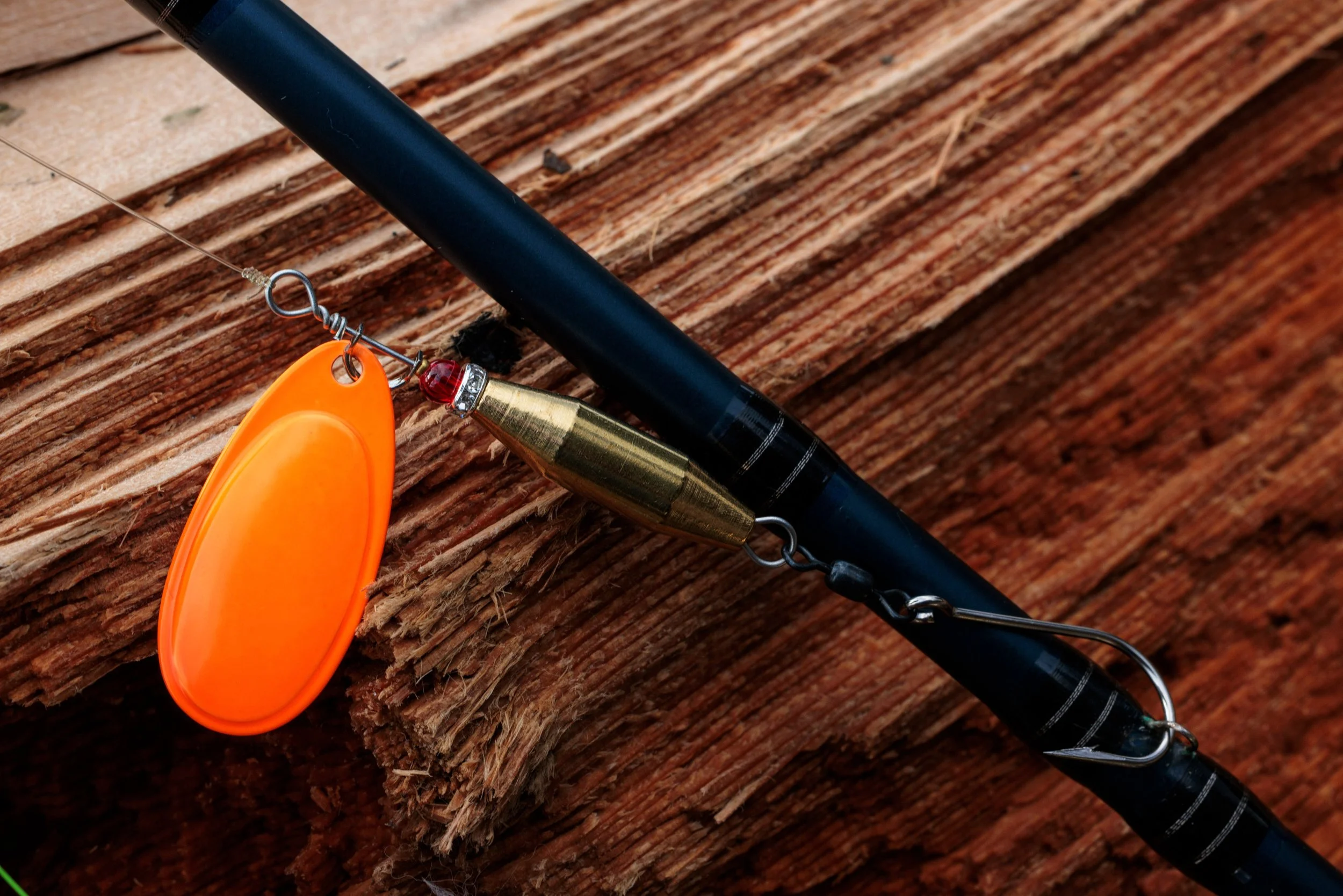The Wedding Zinger – Brass Body Spinning Lure for Salmon